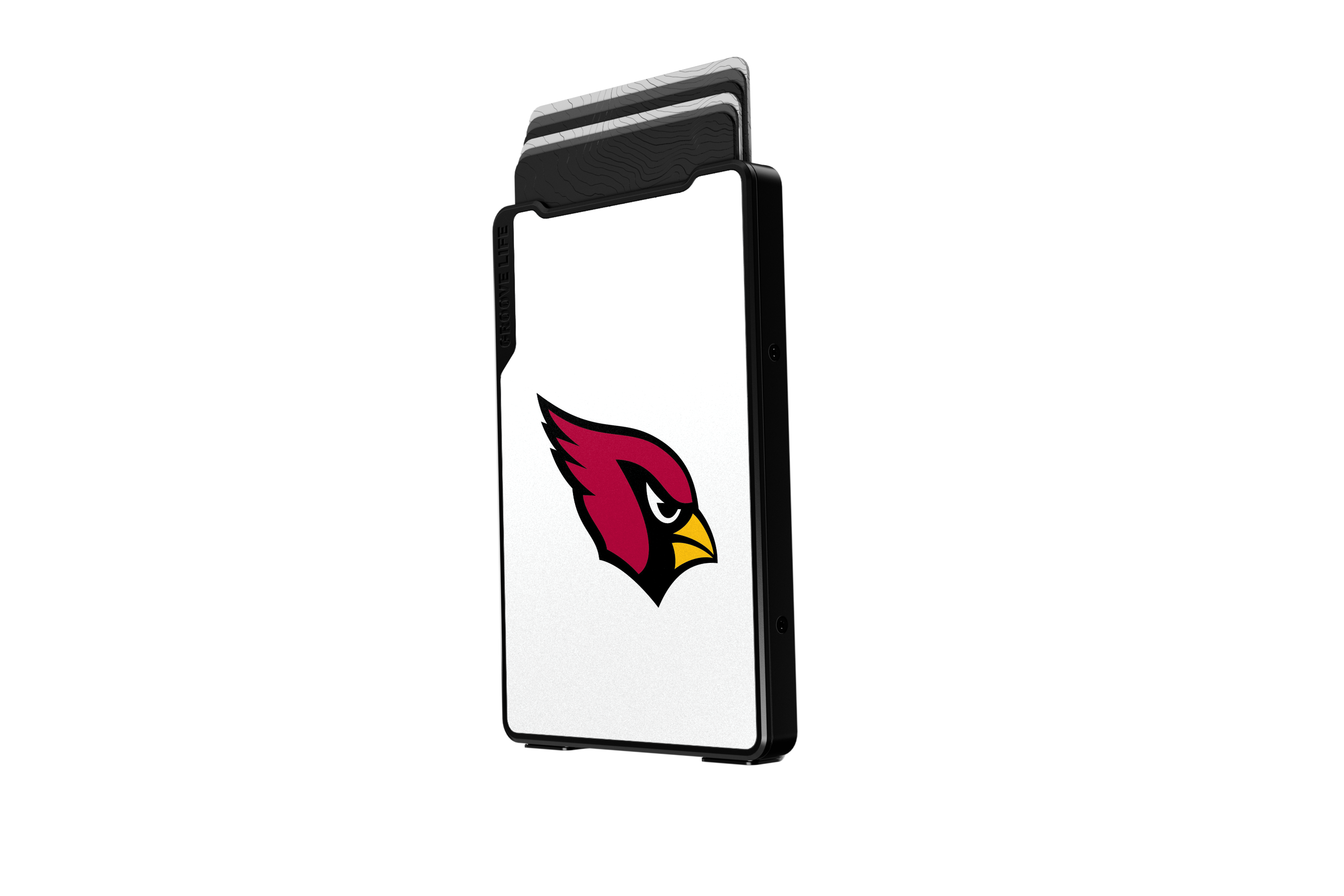 arizona cardinals groove wallet Money Clip Brown Leather Go Black Leather Go view 3