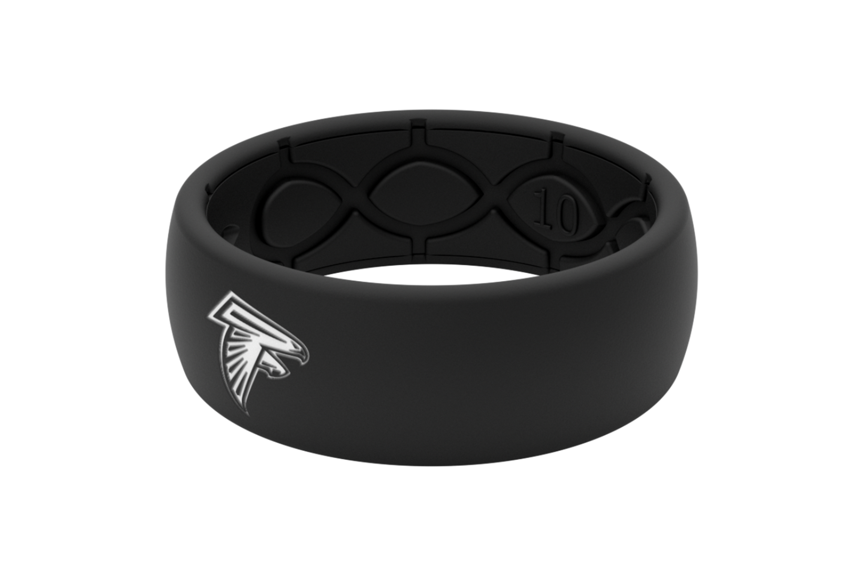 Groove Life NFL Washington Commanders Black Ring, Size 9 - Silicone