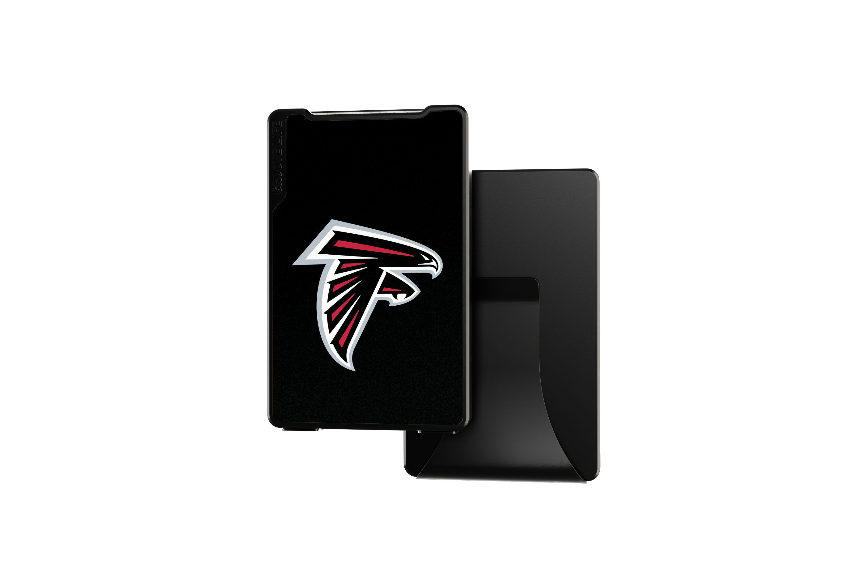 Atlanta falcons groove wallet Money Clip Brown Leather Go Black Leather Go view 1