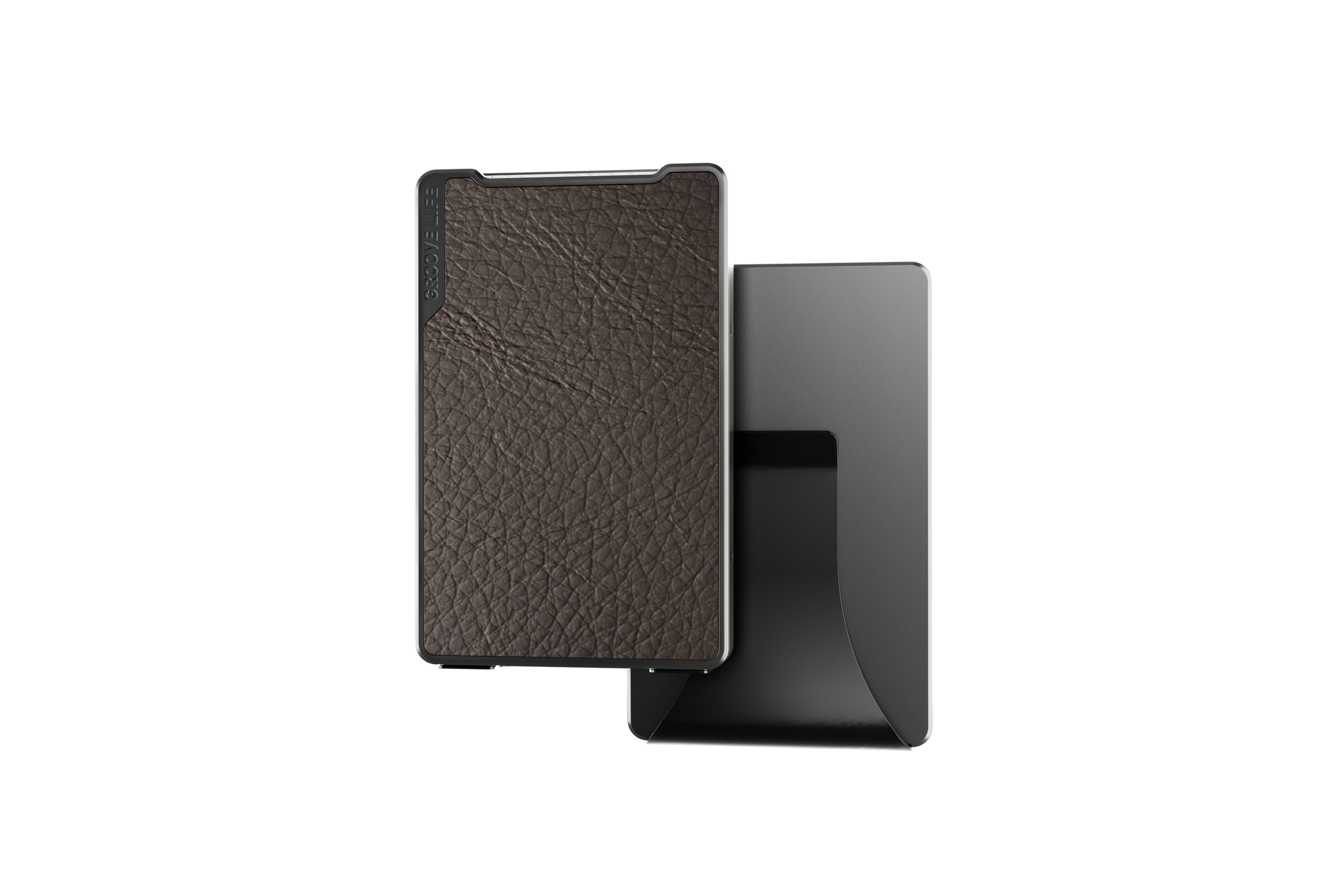 Groove Wallet® Leather - Brown