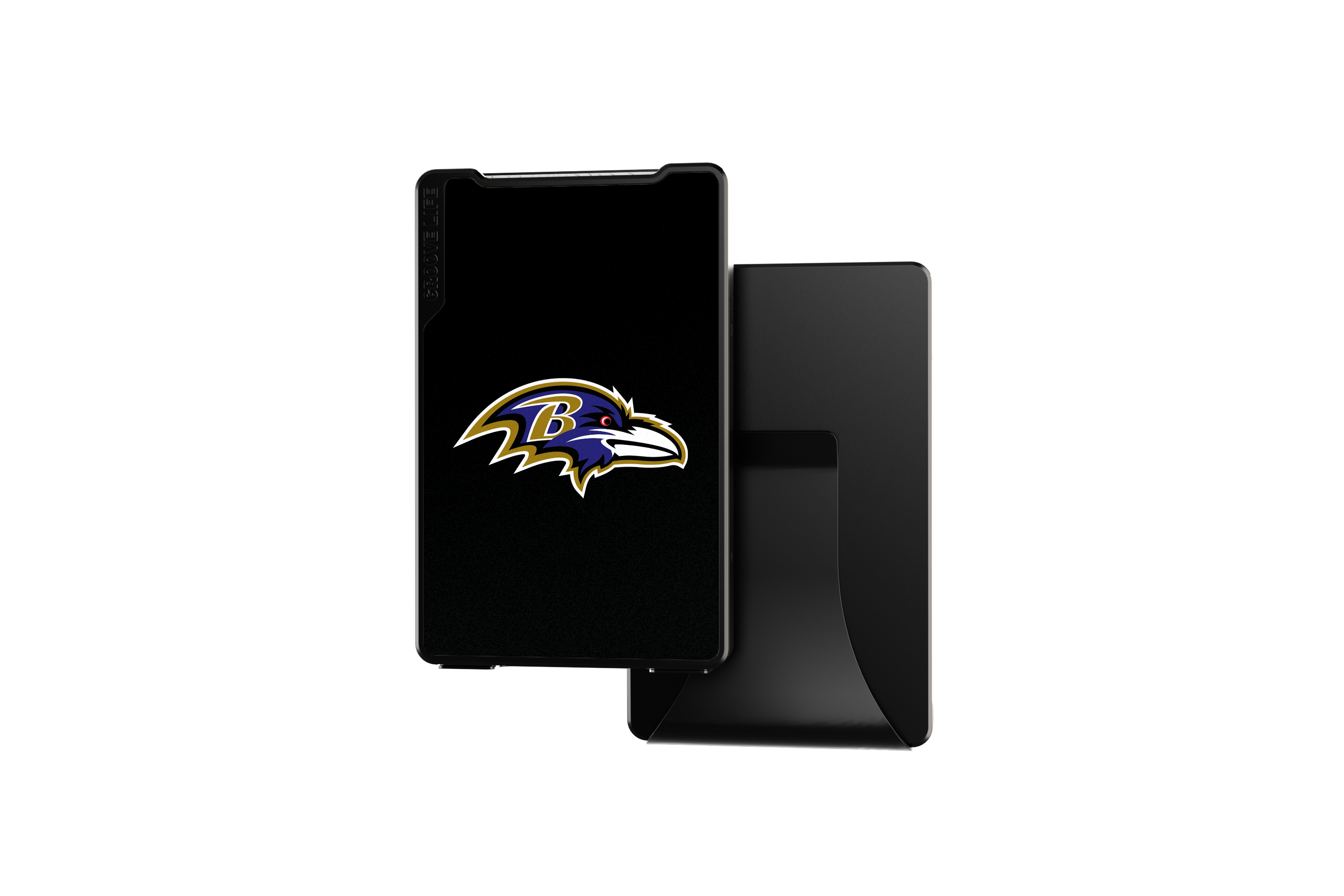 baltimore ravens groove wallet Money Clip Brown Leather Go Black Leather Go view 1