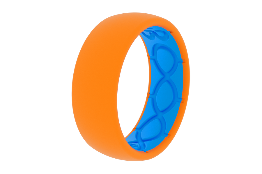 Groove Silicone Ring | Blaze Orange | Activewear Ring | Groove Life