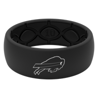 Original NFL Buffalo Bills Black - Groove Life Silicone Wedding Rings