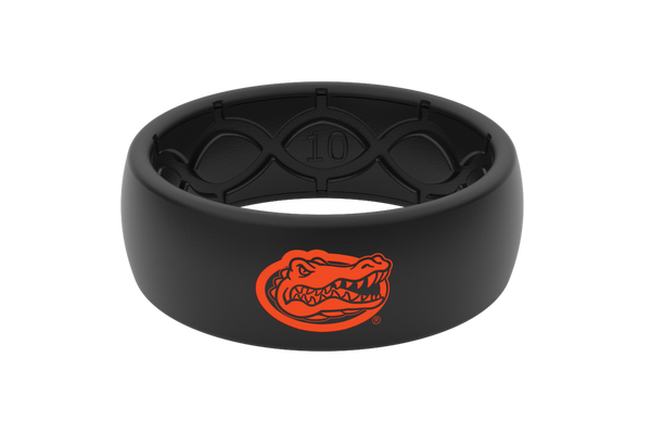 College Florida Black Color Ring Groove Life