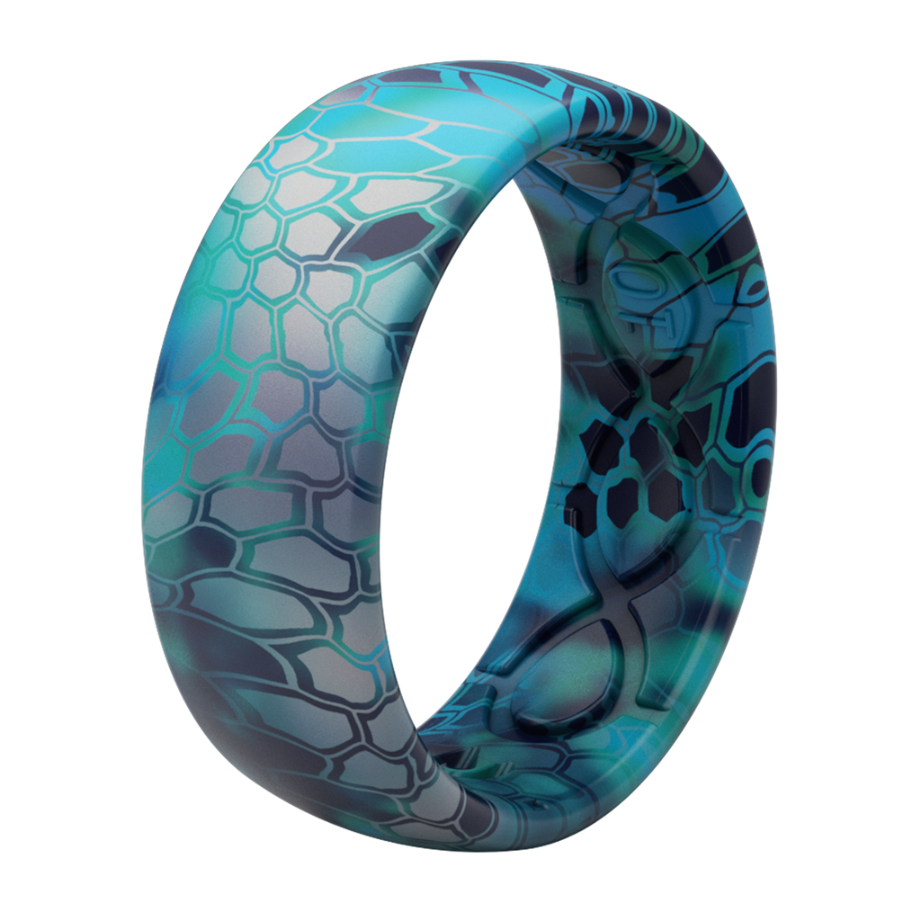 Get The Kryptek Pontus camouflage Silicone Ring Today! | Groove Life