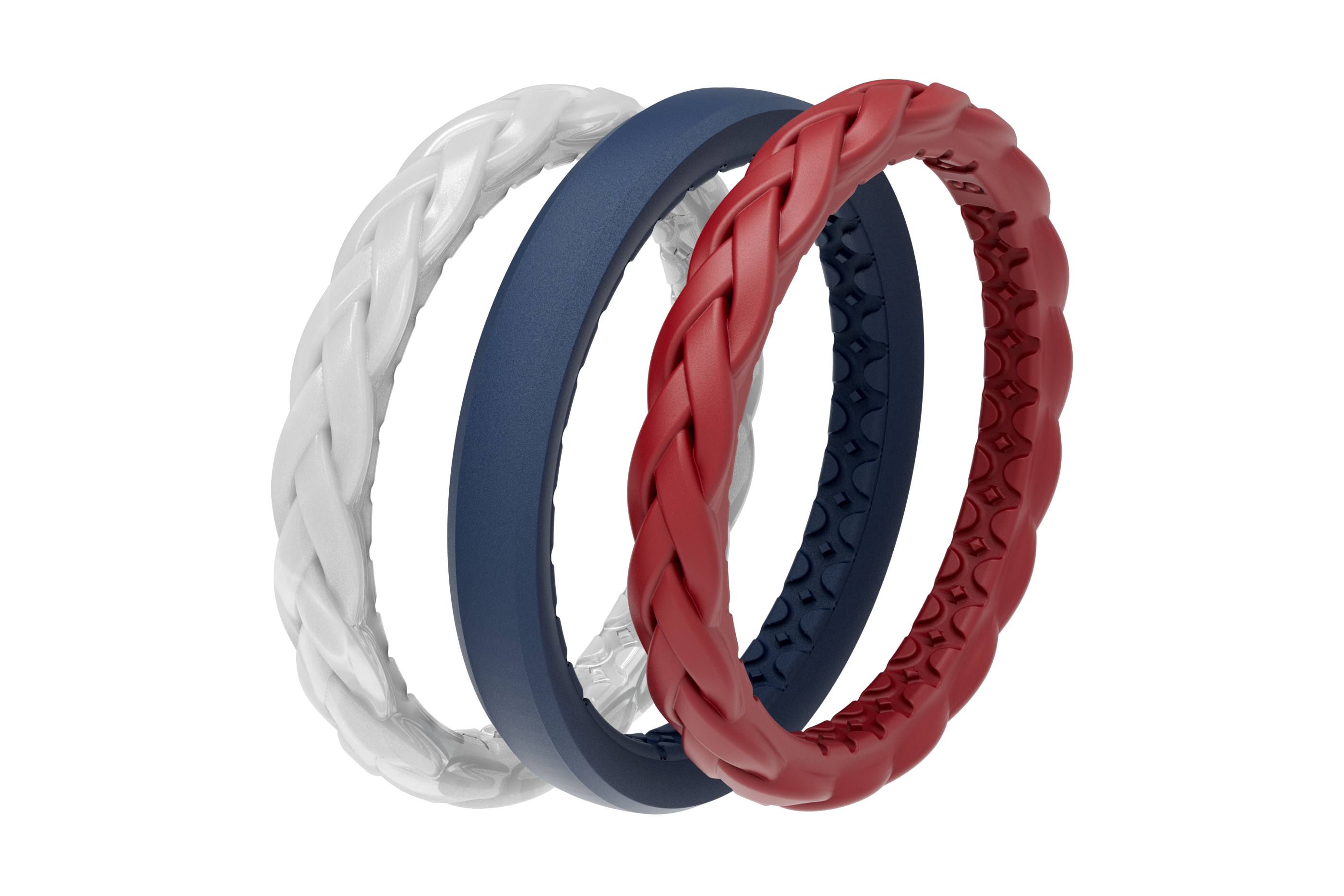 liberty stackable ring view 2