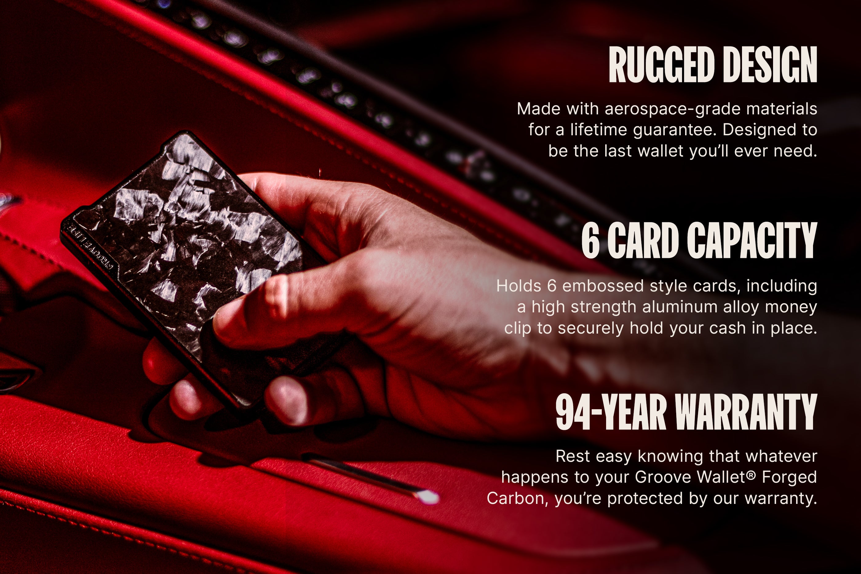 Forged Carbon Wallet Features 2