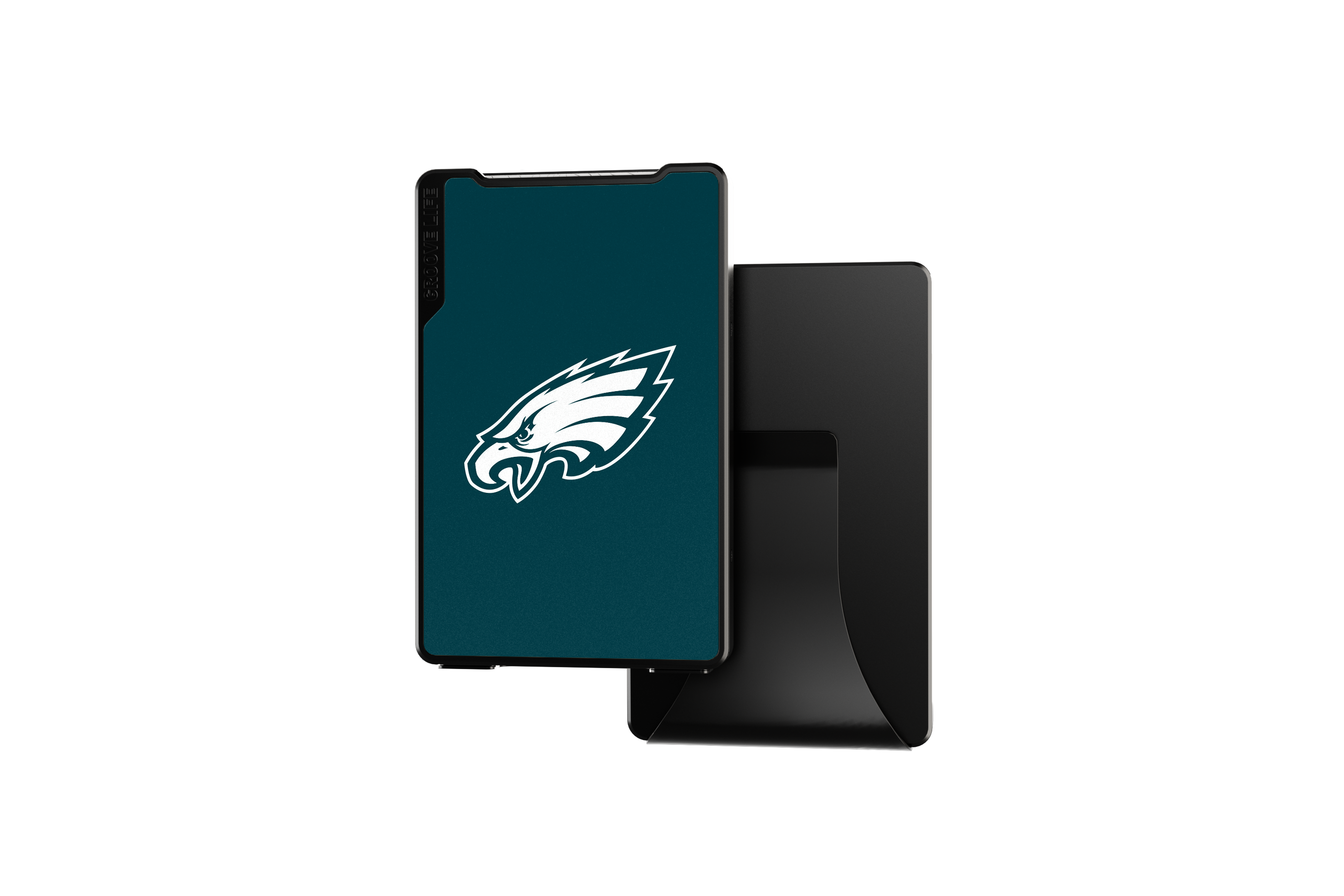 Philadelphia eagles groove wallet Money Clip Brown Leather Go Black Leather Go view 1