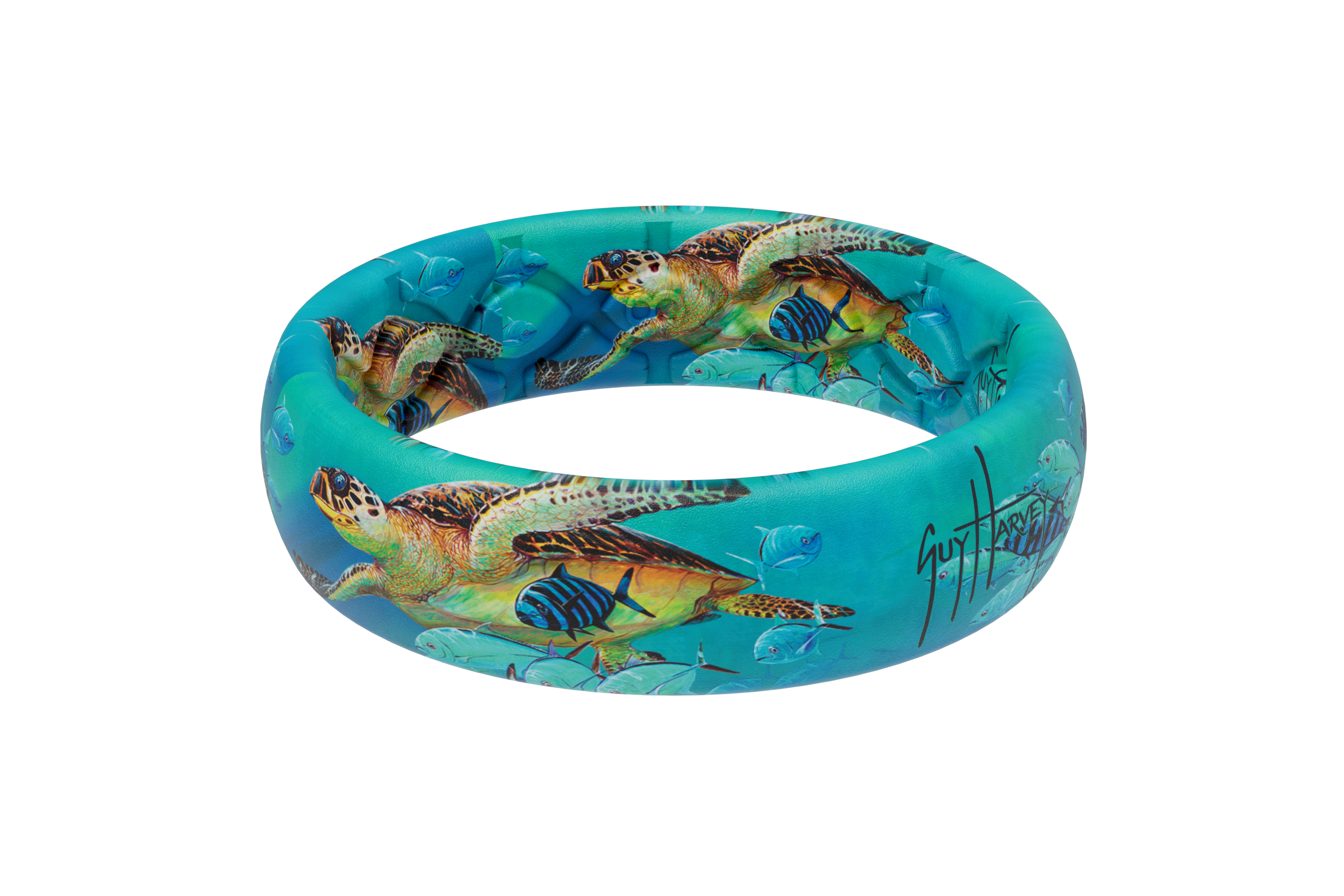 Guy Harvey Hawksbill Caravan Thin Ring