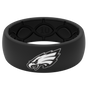 Original NFL Philadelphia Eagles Black - Groove Life Silicone Wedding Rings