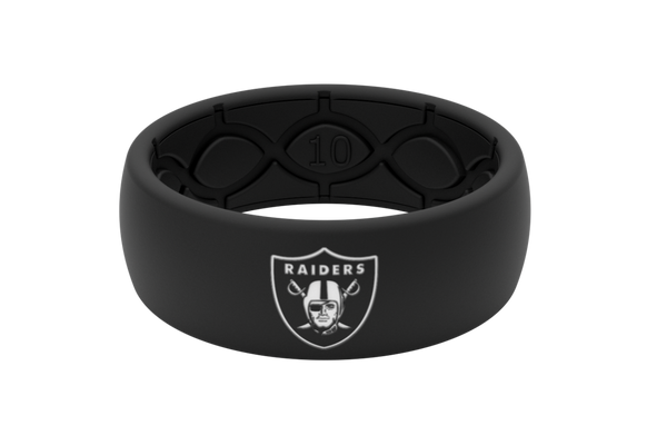 Raiders Silicone Wedding Ring, Lifetime Warranty