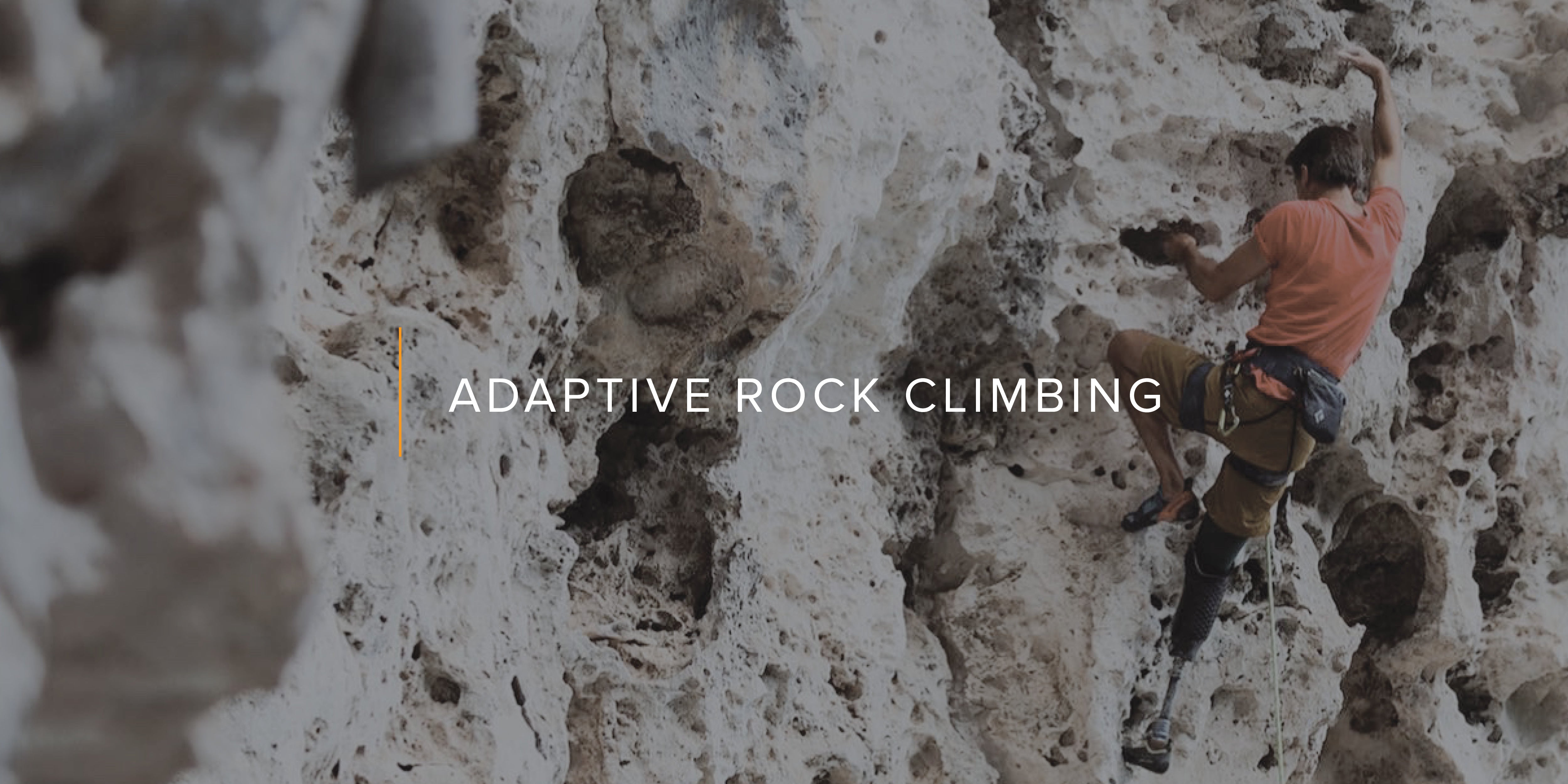 Adaptive Rock Climbing