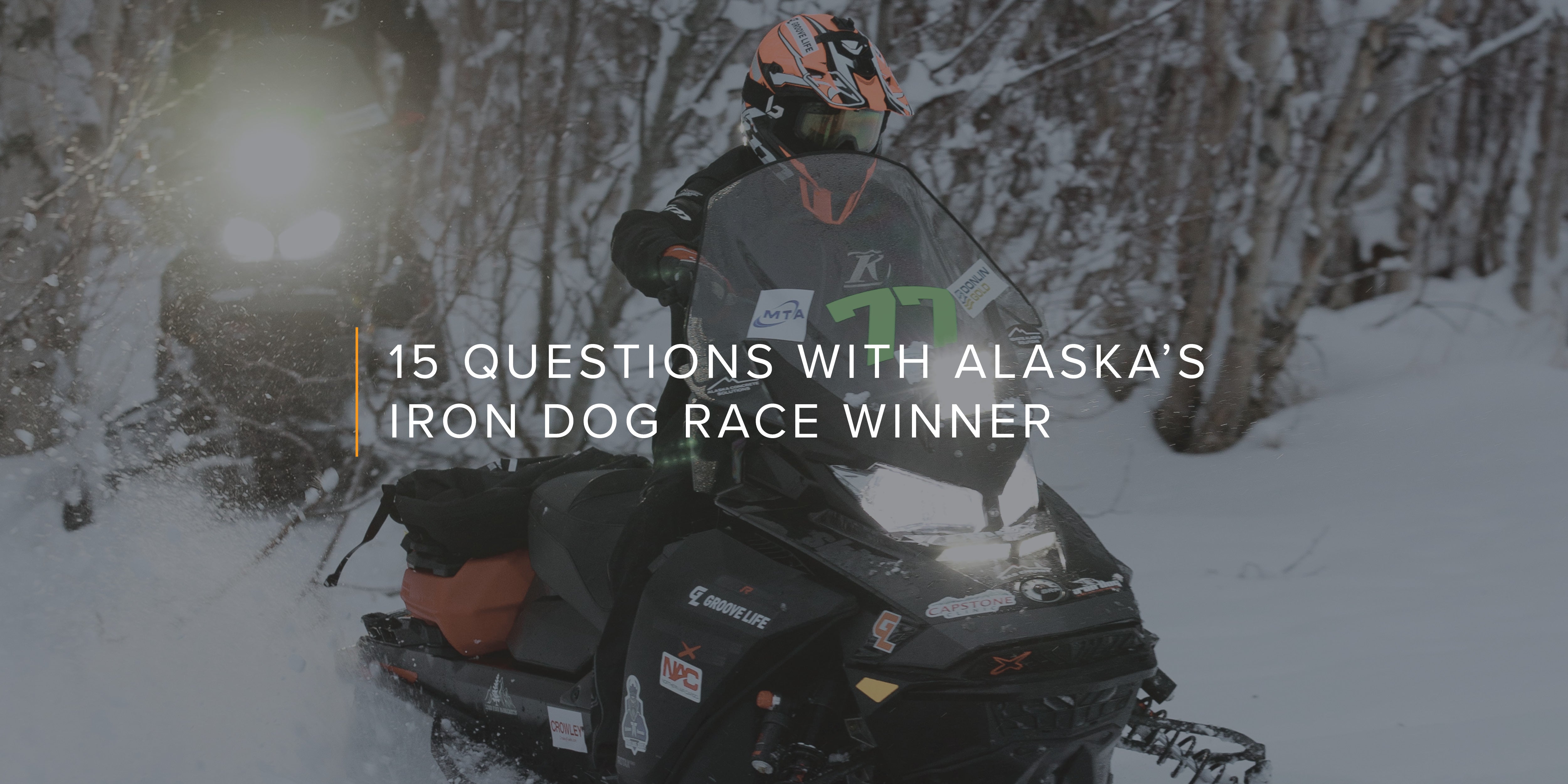 15 Questions with Alaska’s Iron Dog Race Winner Tyler Aklestad