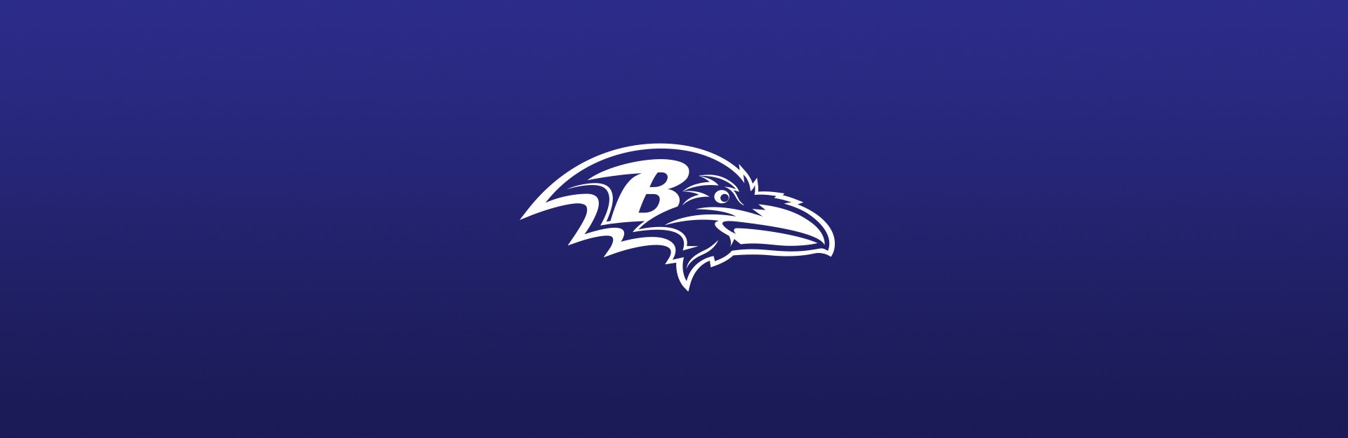 Baltimore Ravens logo on blue background