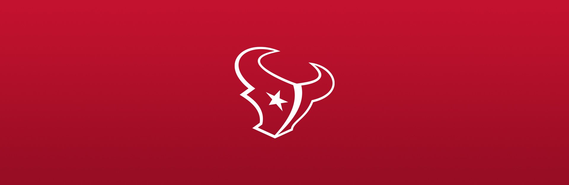Houston Texans logo on red background