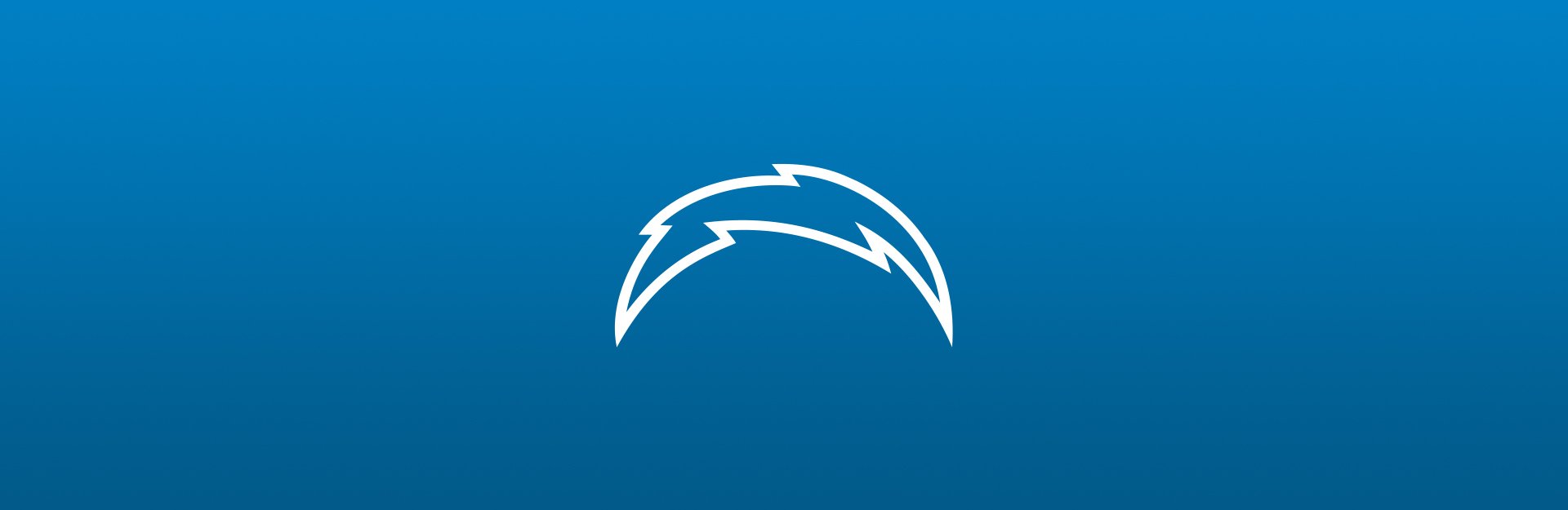 Los Angeles Chargers logo on blue background