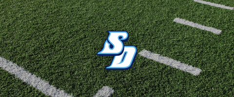 San Diego logo on football field