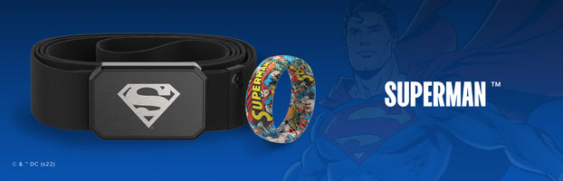 Superman Belts and Rings