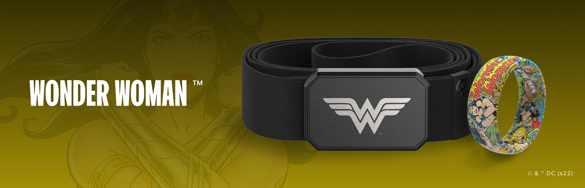 Wonder Woman Belts and Rings