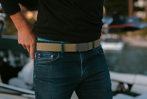 The Groove Belt: The best men's belt for jeans.
