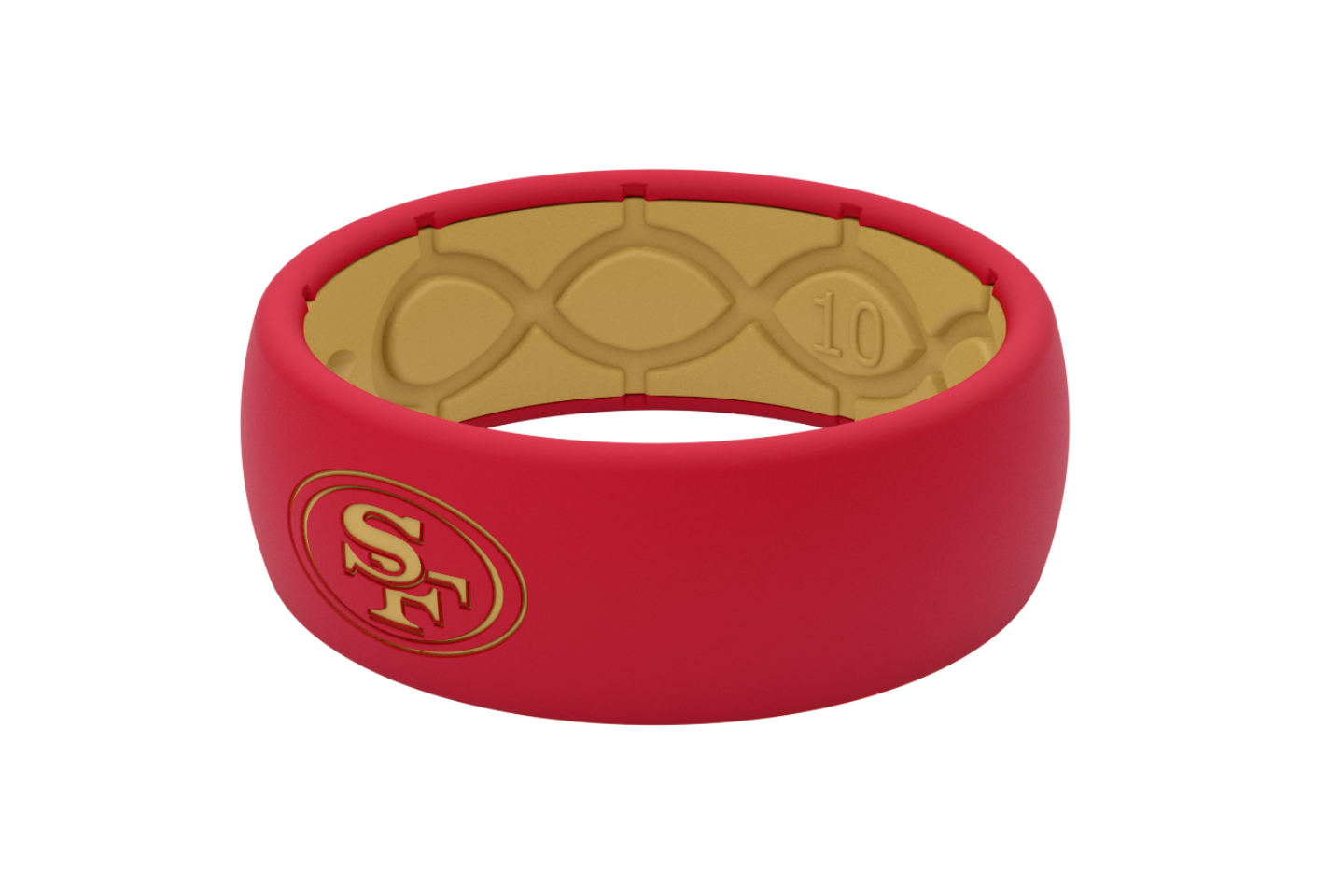 Original NFL San Francisco 49ers - Groove Life Silicone Wedding Rings