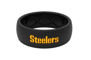 Original NFL Pittsburgh Steelers - Groove Life Silicone Wedding Rings