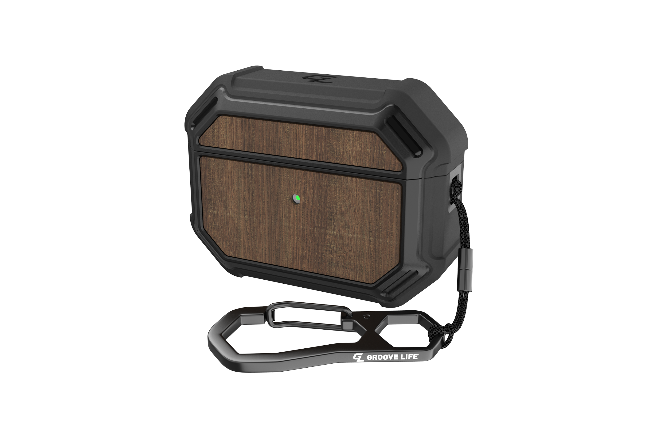 Groove Case Black/Walnut for AirPods Pro