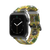 Sunflower Apple Watch Band with gray hardware viewed front on