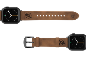 Avengers Leather Apple Watch Band spread out