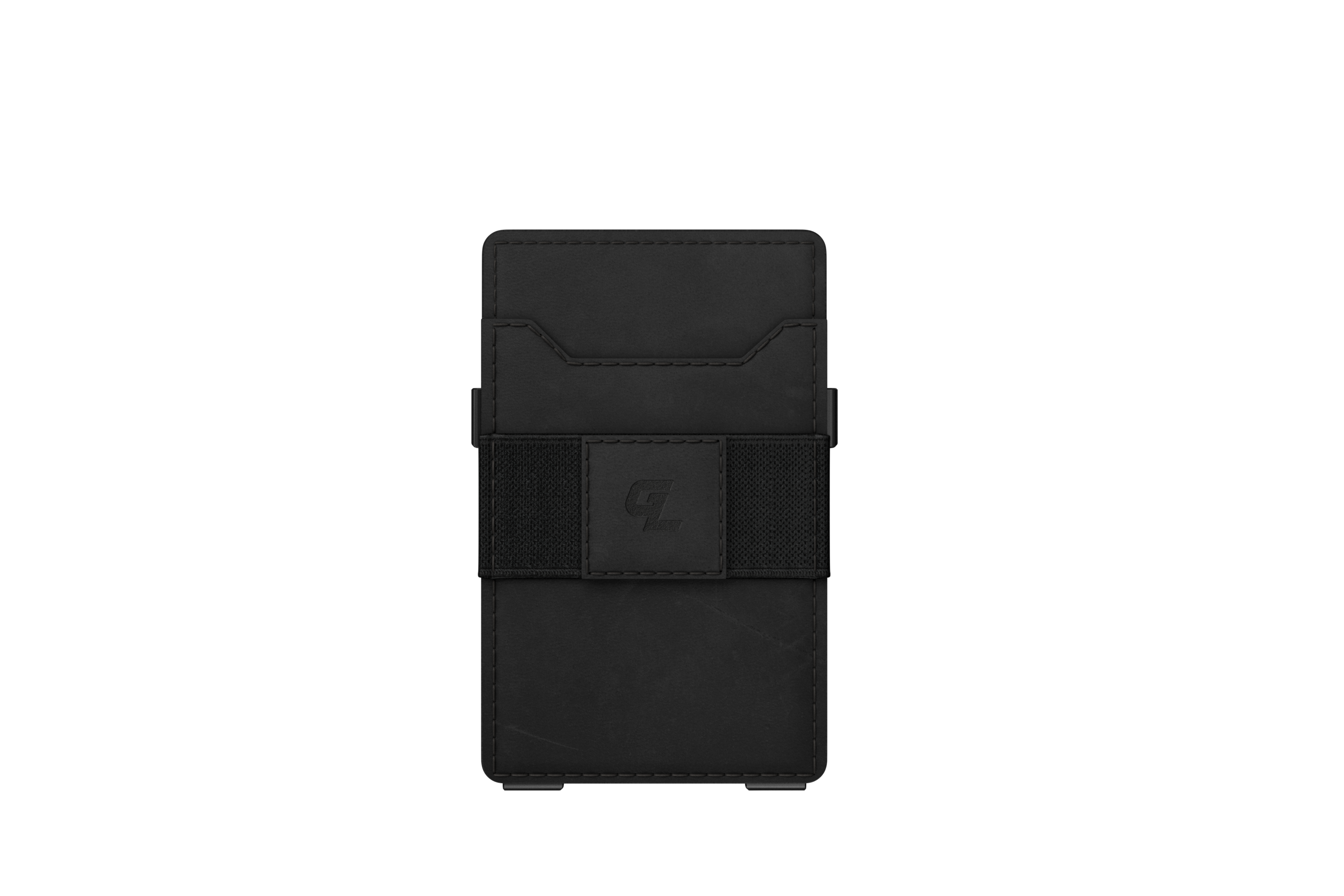 Black Leather Sleeve for Black Wallet
