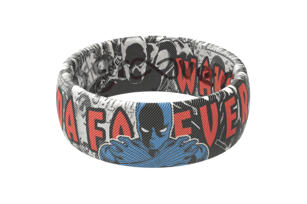 Black Panther Black and White Comic Ring Marvel - Black Panther Groove Life 