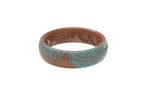 Dimension Forest Patina thin ring 360 view
