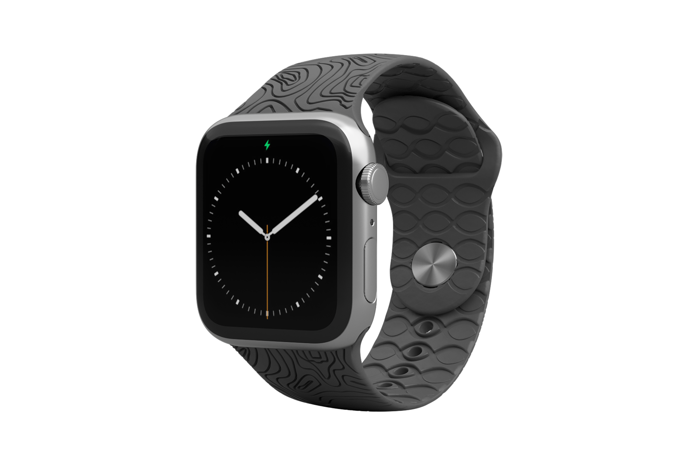 Apple Watch Band 3D Topo Deep Stone Grey