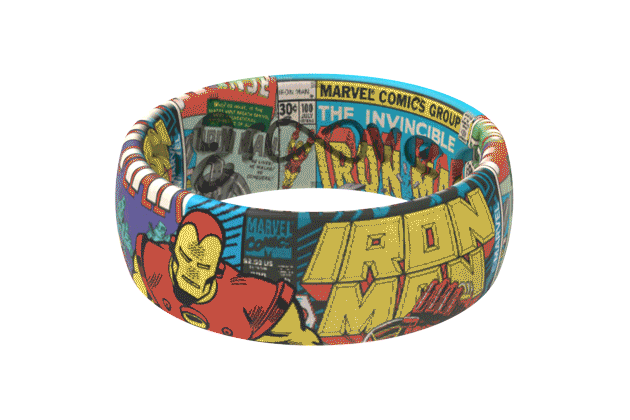 Iron Man Classic Comic Ring Marvel - Iron Man Groove Life 