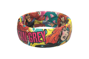 Jean Gray Classic Comic Ring  viewed from side