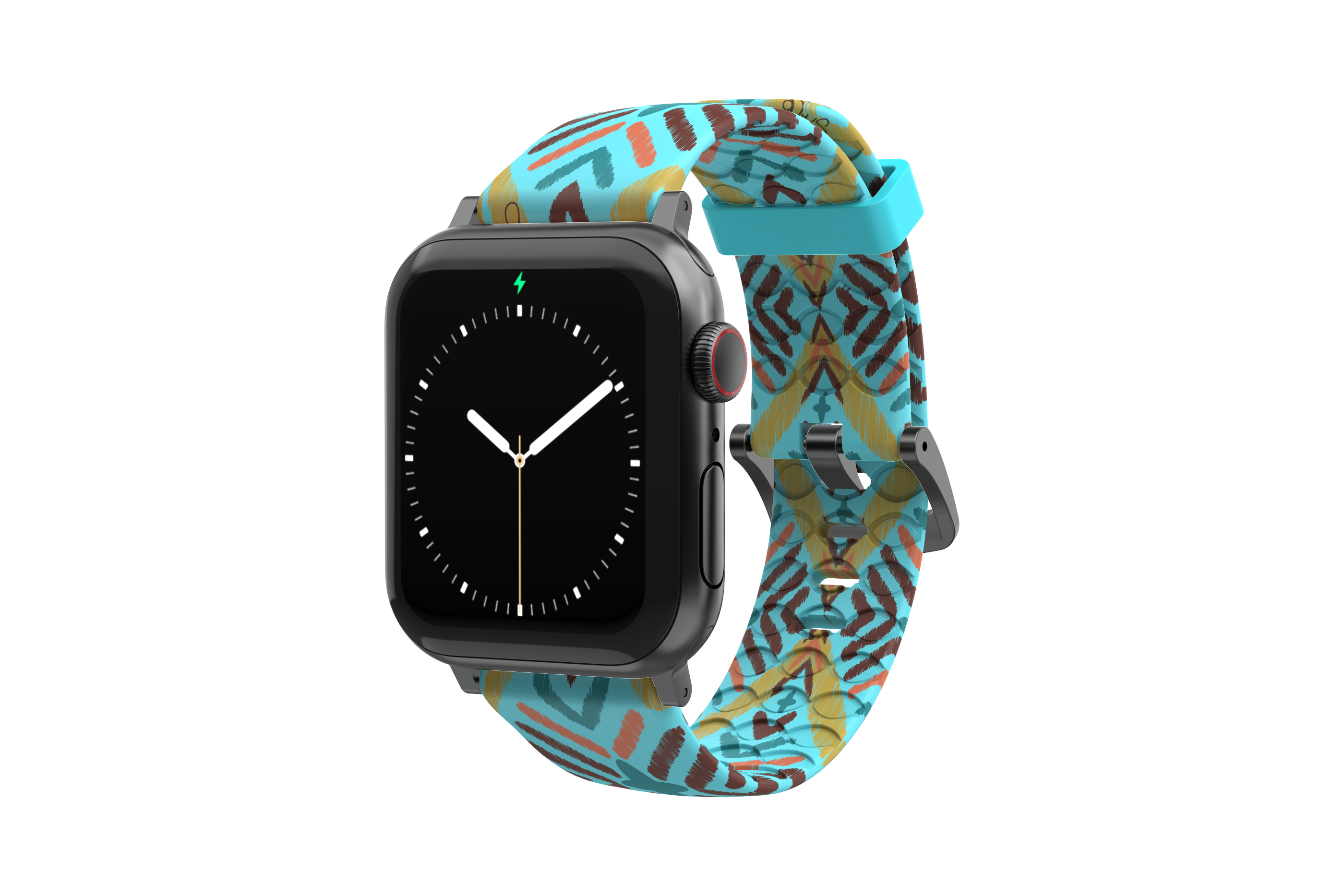 Unbridled - Katie Van Slyke Space Gray Apple Watch Band front