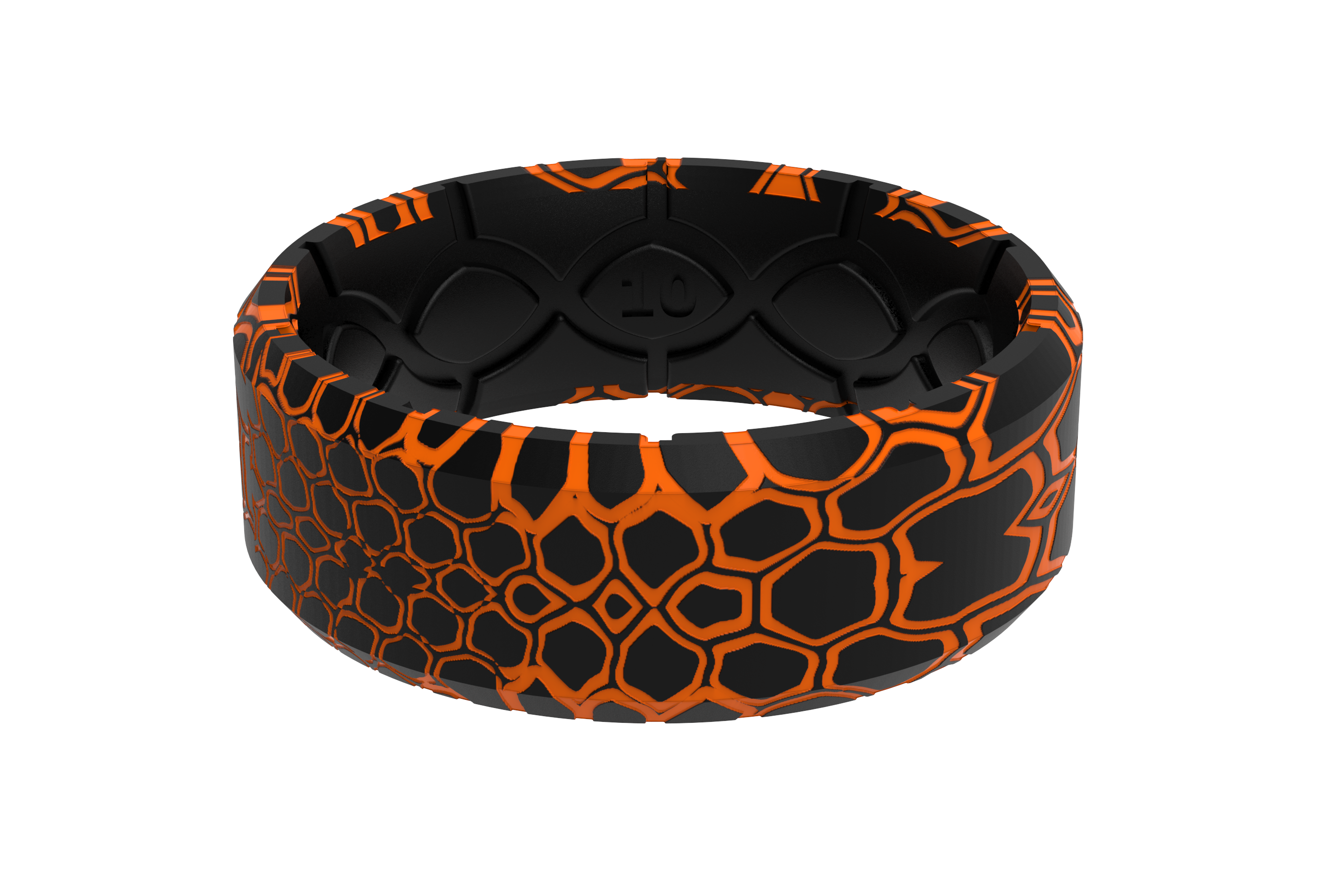 Kryptek Inferno 3D Camo Groove Ring front view