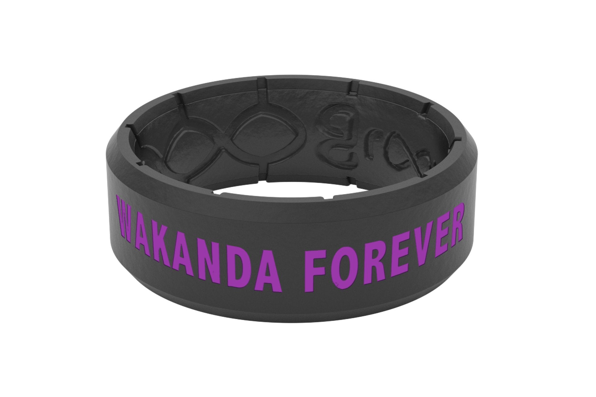 Black Panther Wakanda Forever Icon  viewed from side