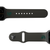 College Michigan State Black   apple watch band with gray hardware viewed from rear 