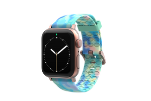 Opal - Apple Watch Band with rose gold hardware viewed front on