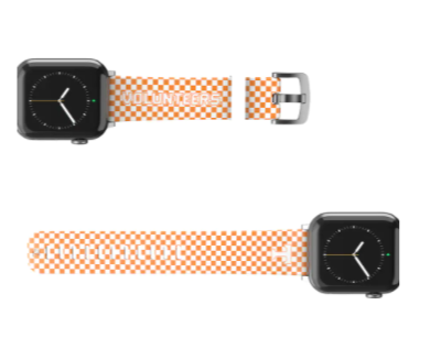 Fanatics Tennessee Volunteers | Checkered Apple Watch Band Groove Life 