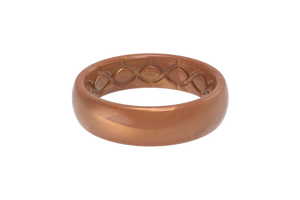 Solid Copper Thin Ring view 2
