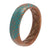 Dimension Forest Patina thin ring viewed on its side