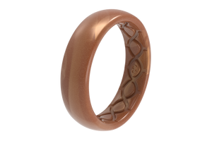 Solid Copper Thin Ring view 3
