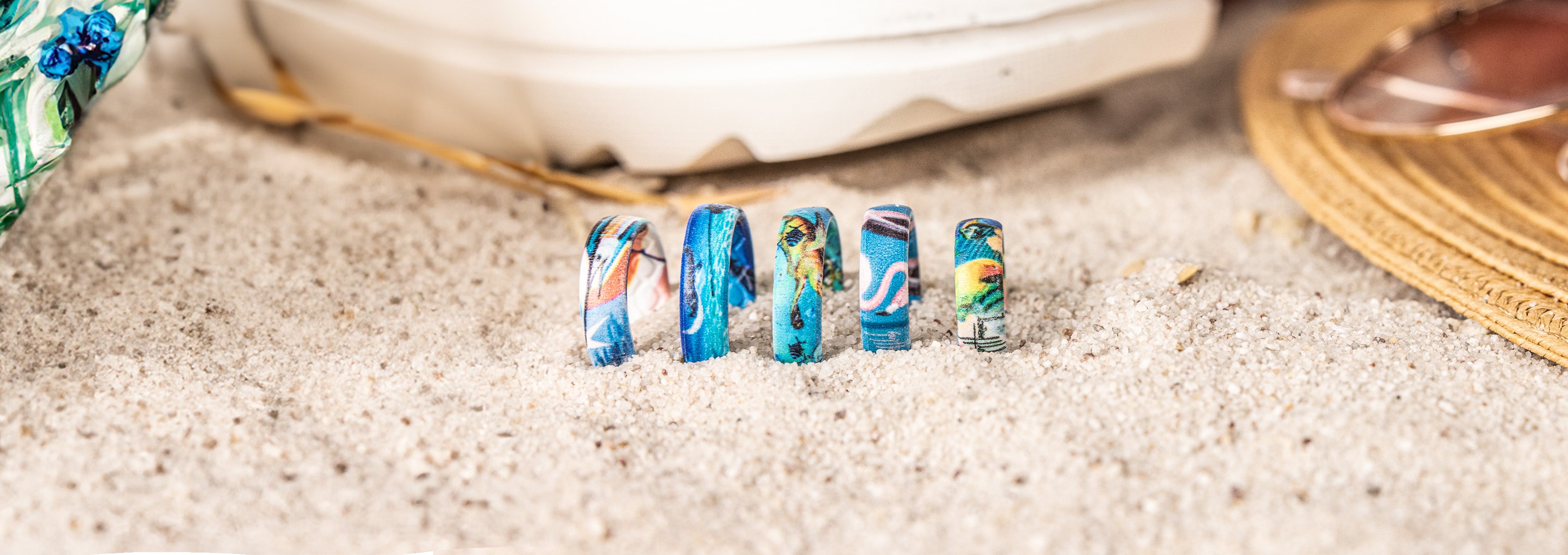 Guy Harvey Hawksbill Caravan Thin Ring lifestyle image 1