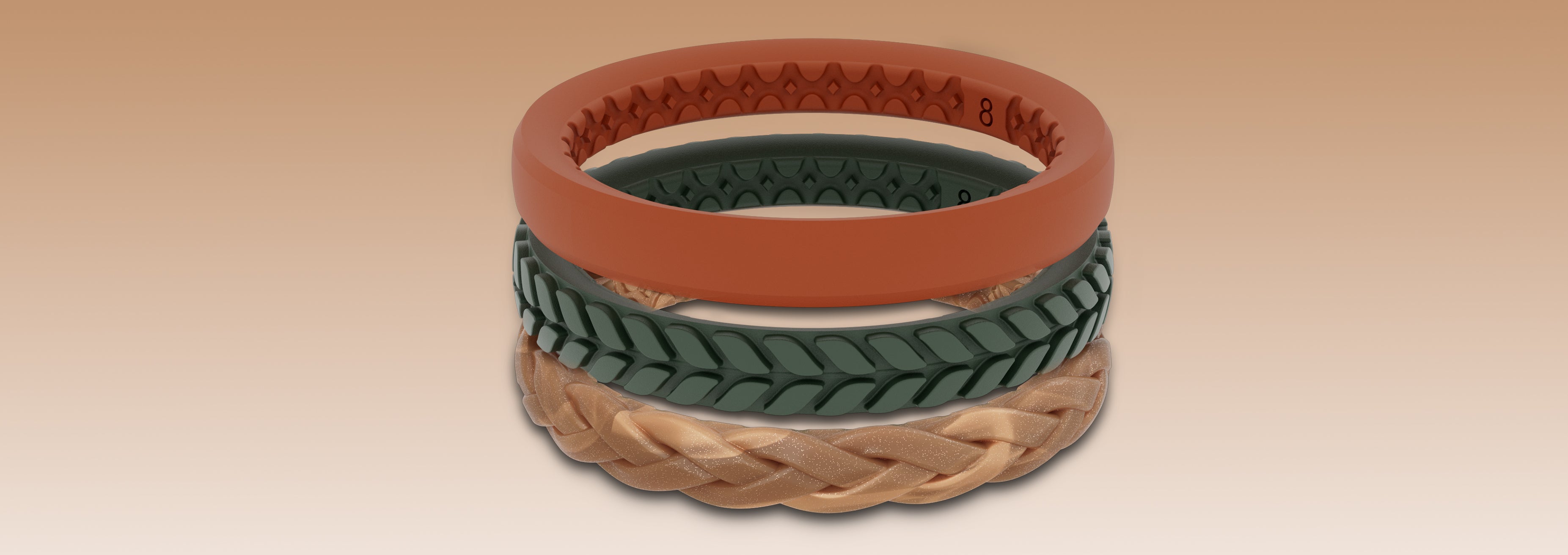 Harvest Moon - Stackable Ring lifestyle image 2