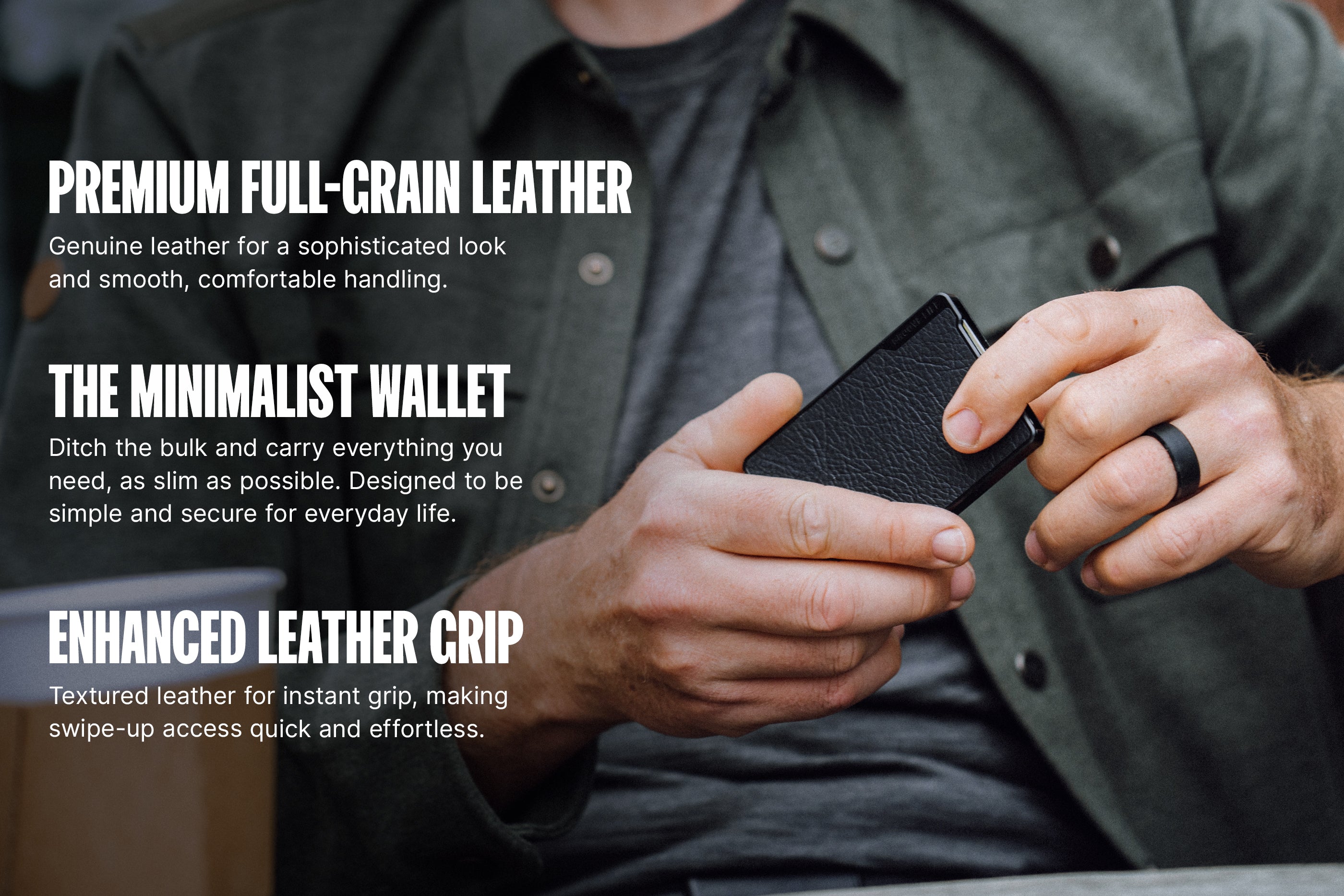 Groove Life Leather Wallet Features