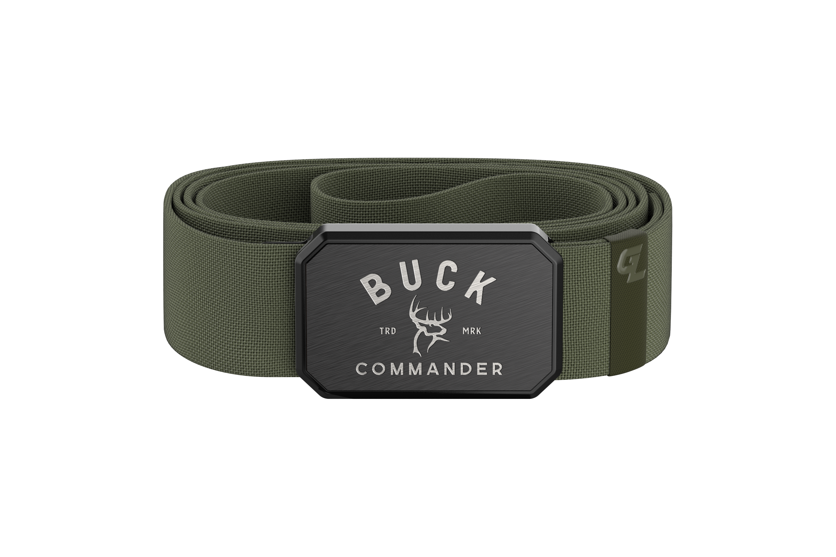 Buck Commander belt accordion image view 2 olive