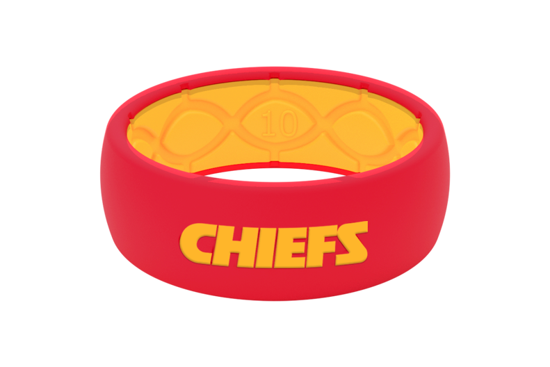 Chiefs NFL Ring Horizontal