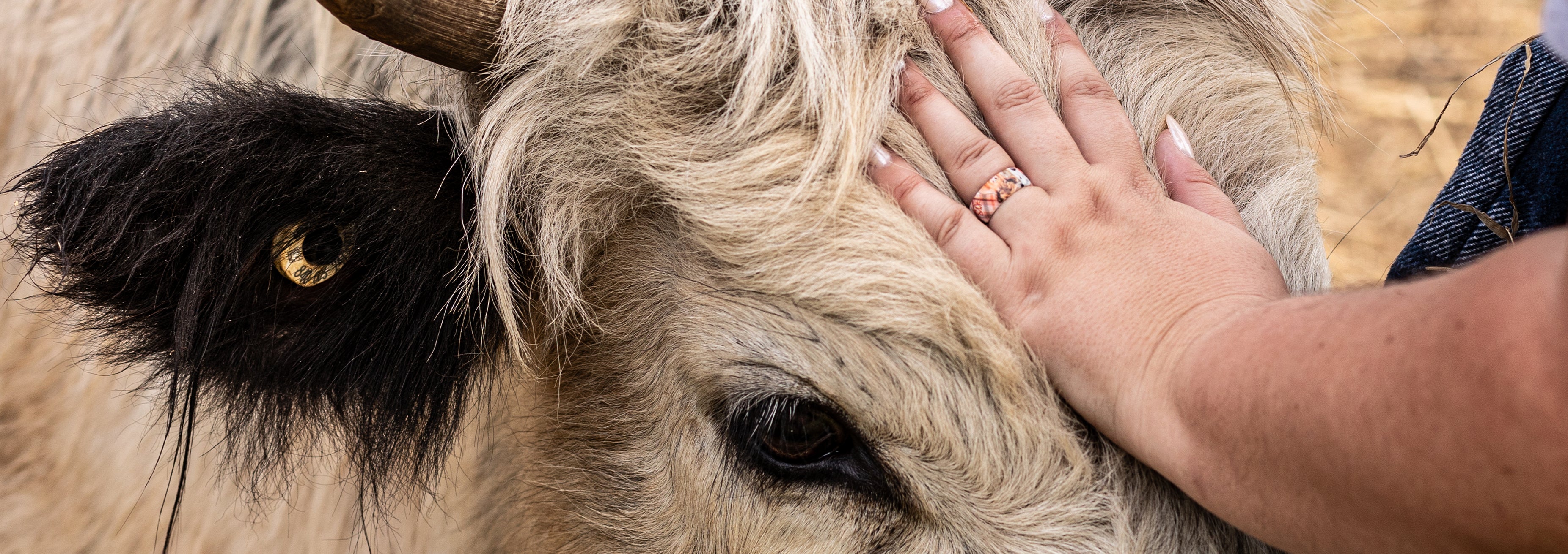 Katie Van Slyke Poppy and Petunia Plaid Ring lifestyle image 1